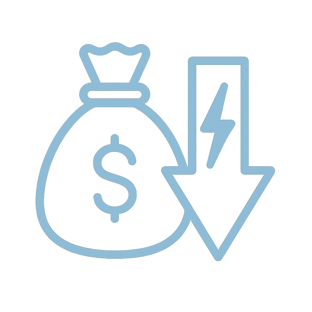 lagere energielasten icoon