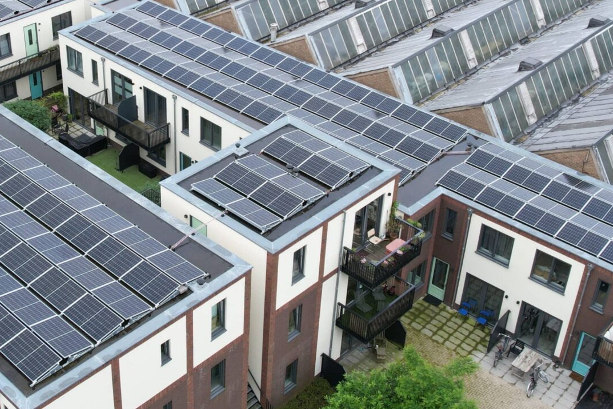 Zonnepanelen voor appartementencomplexen
