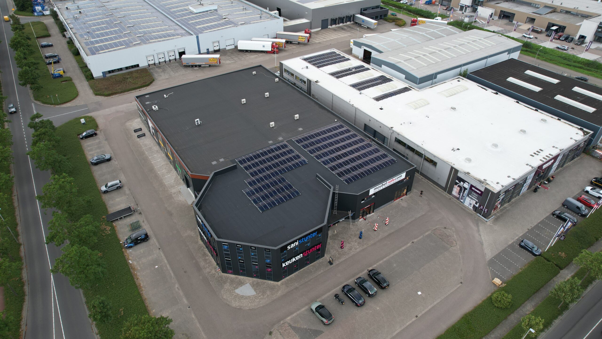 Zonne-energie voor panden en bedrijven